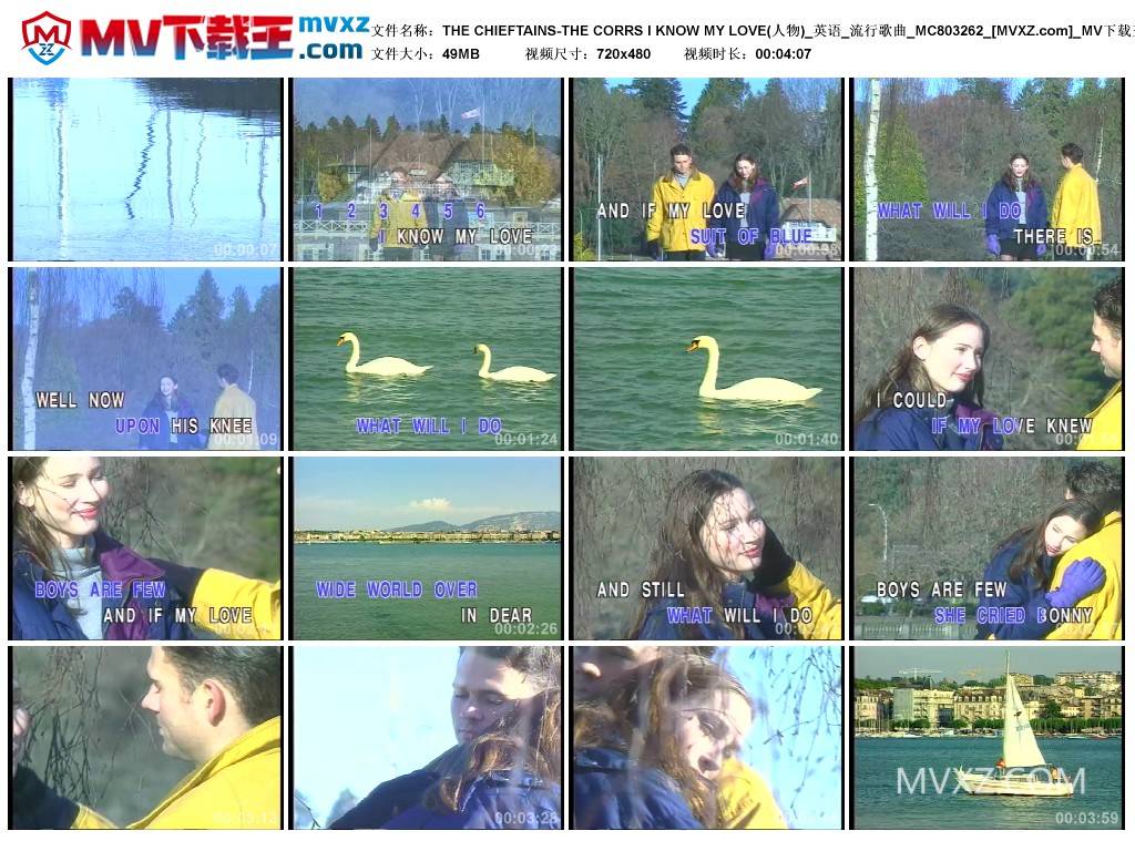 THE CHIEFTAINS-THE CORRS I KNOW MY LOVE(人物)_英语_流行歌曲_MC803262